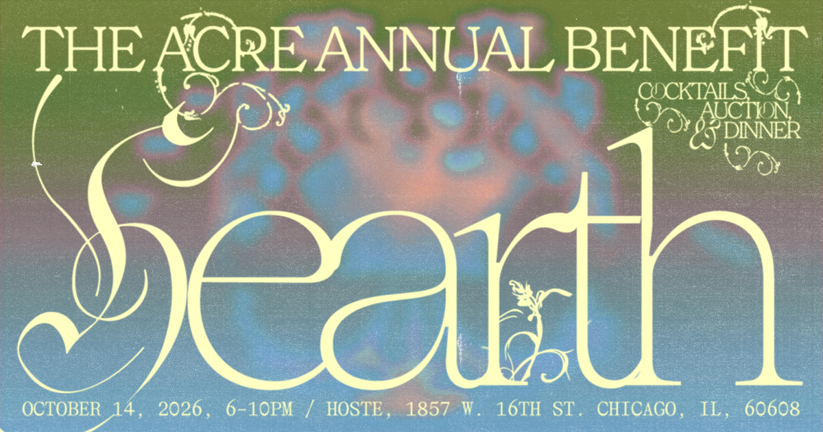 HEARTH: The ACRE Annual Benefit on October 14, 2026